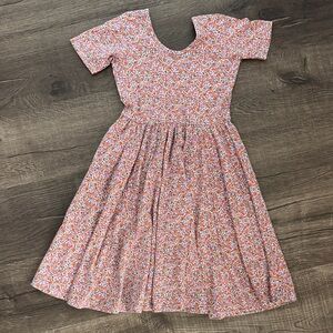 Alice+Ames short sleeve ballet dress sz 7 prom floral